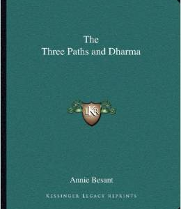 The Three Paths and Dharma