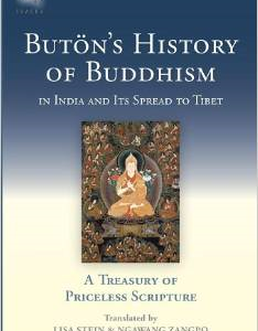 Buton's History of Buddhism in India and Its Spread to Tibet: A Treasury of Priceless Scripture