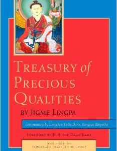Treasury of Precious Qualities, Book One
