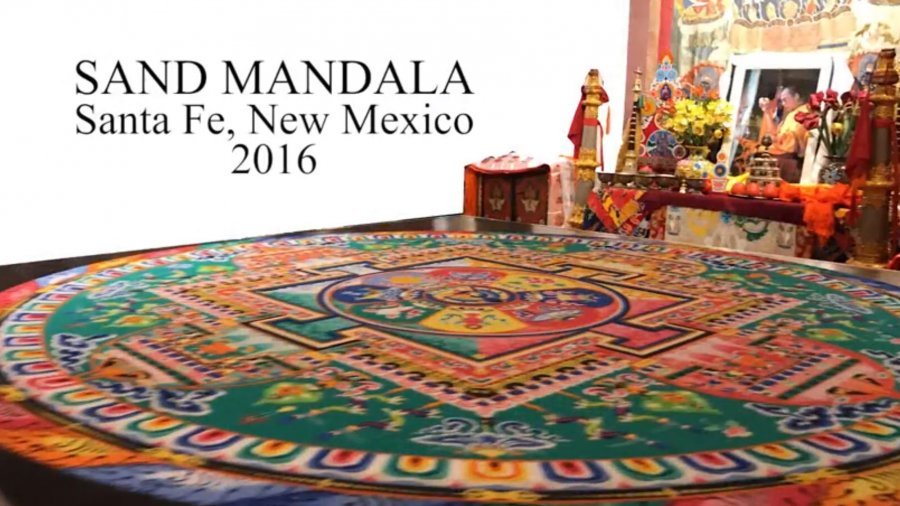 Drepung Loseling Monastery Monks – Sand Mandala – Santa Fe, New Mexico 2016