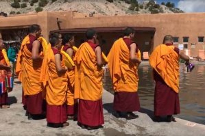 Drepung Loseling Monks Water Blessing – Ojo Caliente, New Mexico 2016